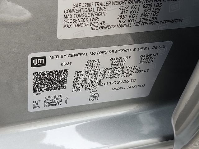 2026 GMC Sierra 1500 Elevation