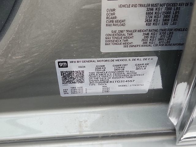 2026 GMC Sierra 1500 SLT