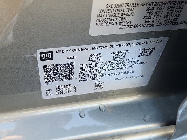 2026 GMC Sierra 1500 SLT