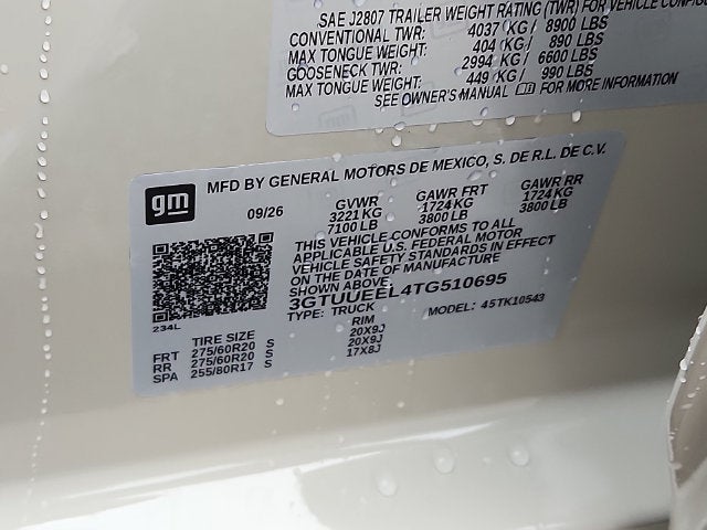 2026 GMC Sierra 1500 AT4