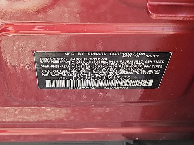 2018 Subaru Forester 2.5i Premium